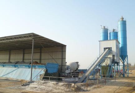 建立���型混凝土搅拌站�q�些�l�节要注意到