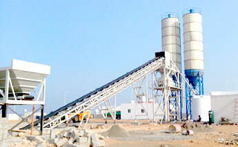 大中型�؜凝土搅拌站组成结构及应用范围